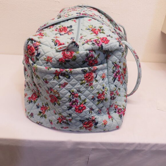 Vera Bradley Large Duffel Bag Weekender Over Night Carry on Retired Pattern - Picture 5 of 12